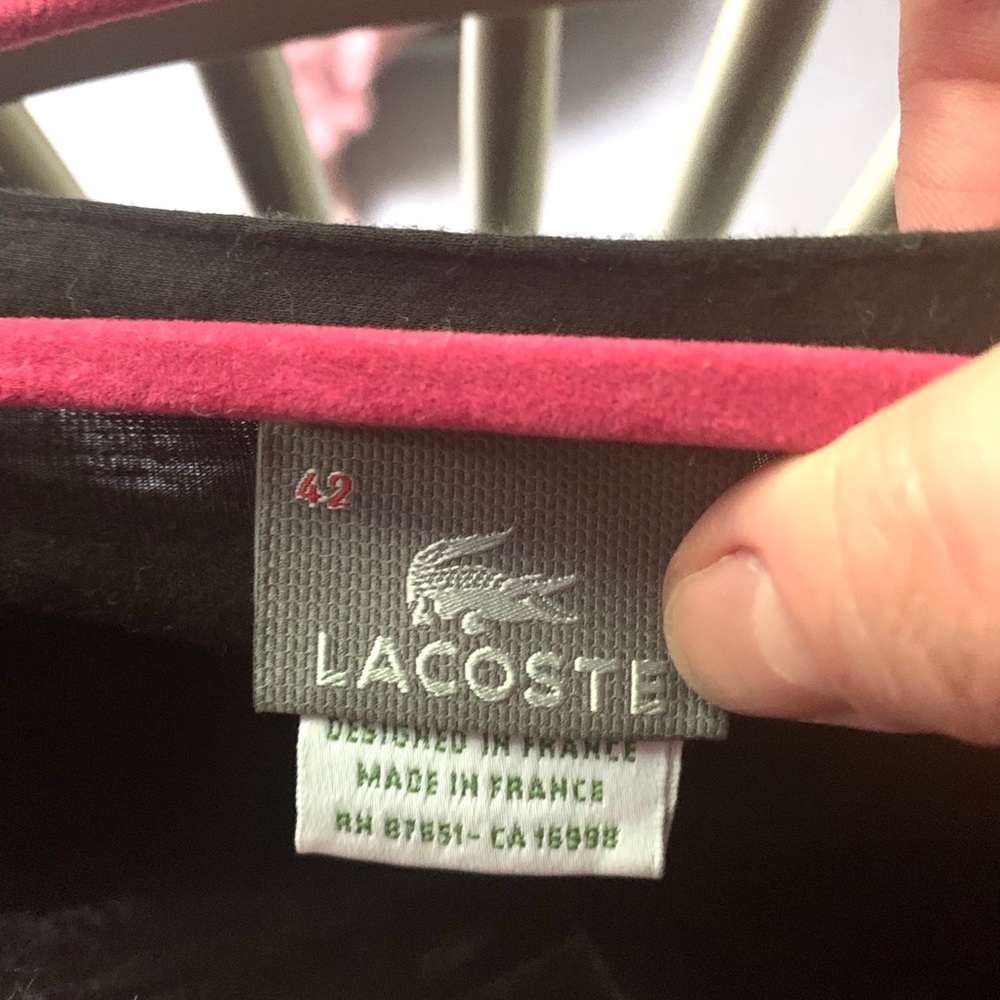 Lacoste Long Sleeved Tee View 3